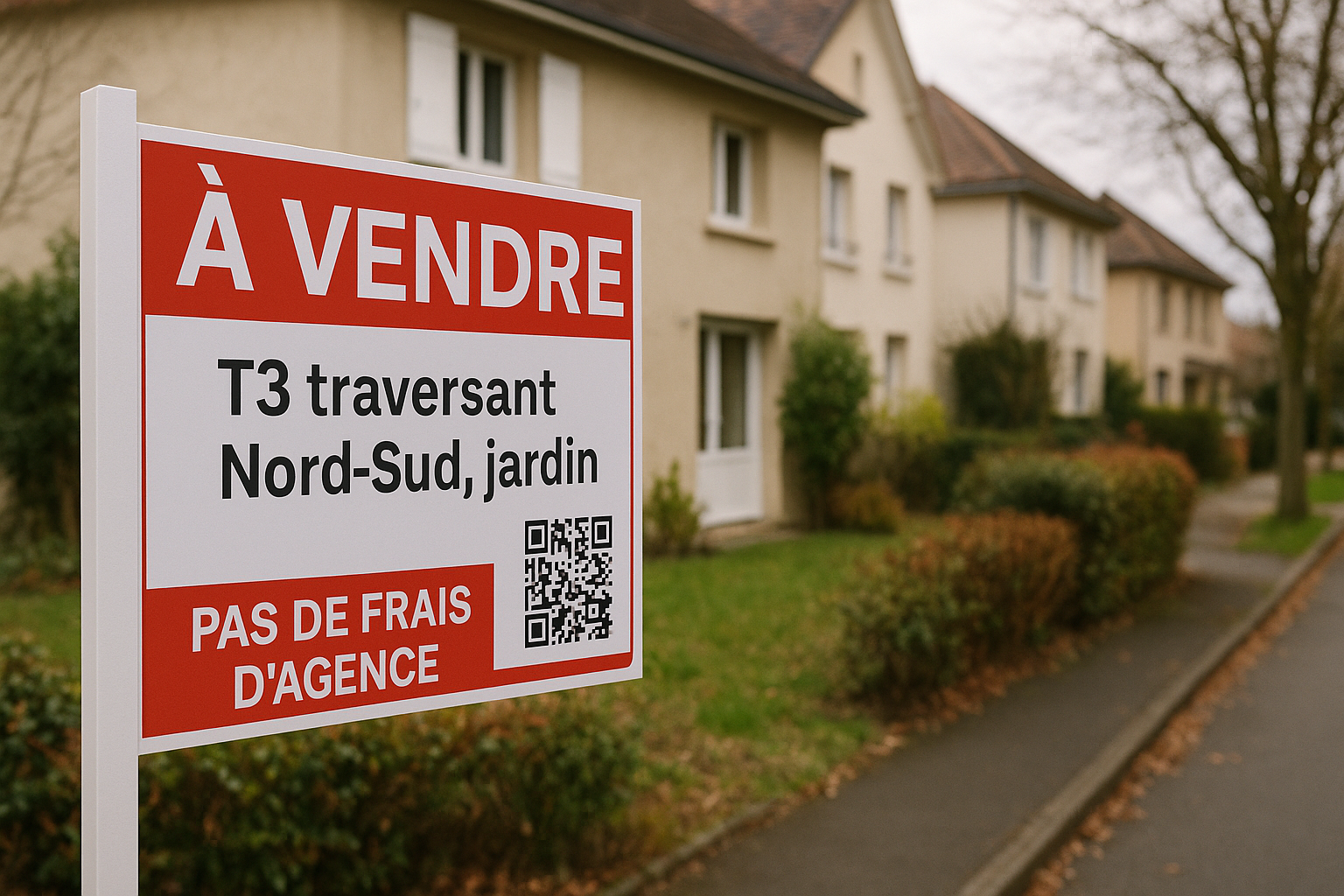 Pourquoi une pancarte de vente reste indispensable pour vendre efficacement entre particuliers
