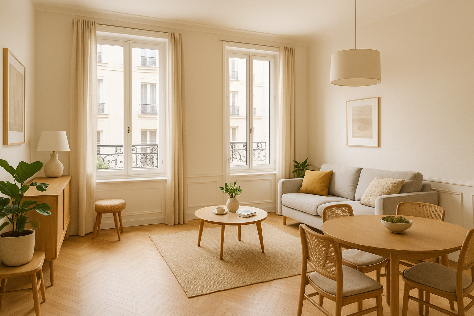 Pourquoi vendre un appartement meublé peut vous faire gagner du temps… et de l’argent